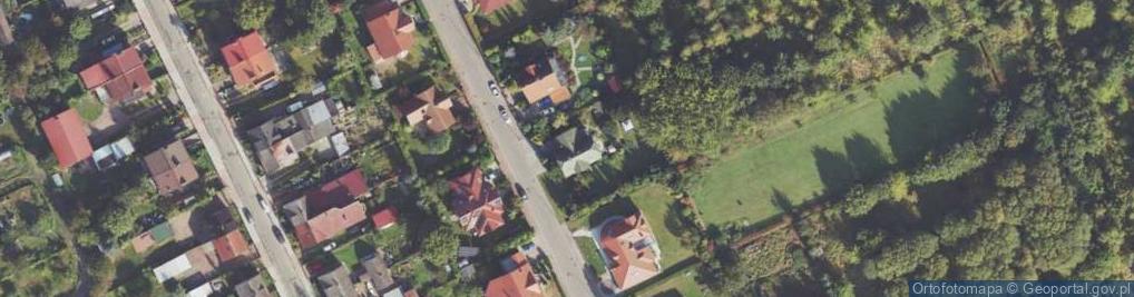 Zdjęcie satelitarne Słowiańska ul.
