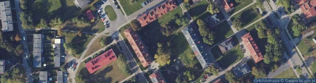 Zdjęcie satelitarne Słoneczna ul.