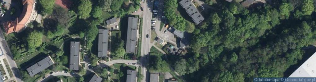 Zdjęcie satelitarne Słoneczna ul.