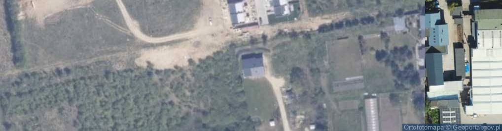 Zdjęcie satelitarne Słoneczne Wzgórza ul.