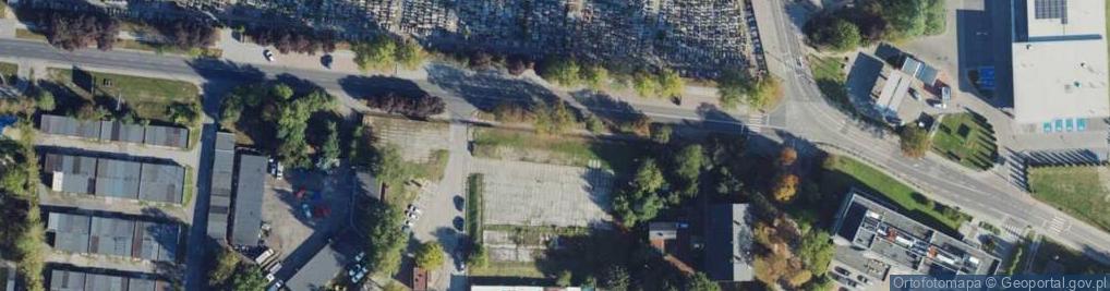Zdjęcie satelitarne Słoneczna ul.