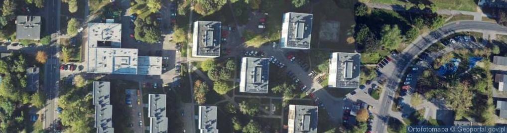 Zdjęcie satelitarne Słoneczna ul.