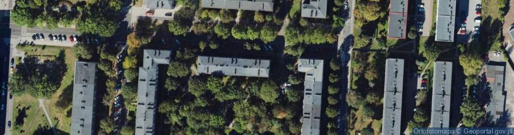 Zdjęcie satelitarne Słupska ul.