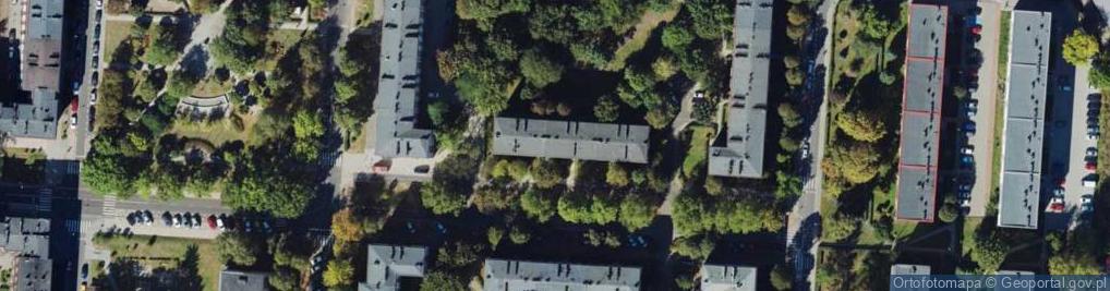 Zdjęcie satelitarne Słupska ul.