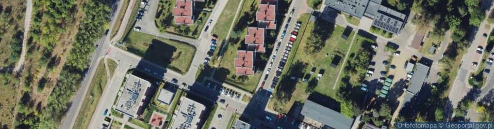 Zdjęcie satelitarne Sławka Walerego ul.