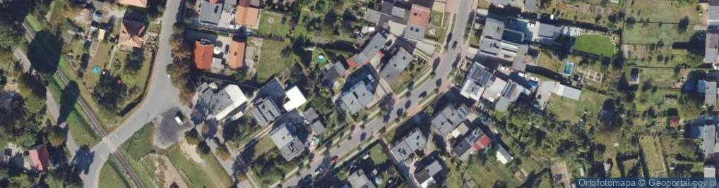 Zdjęcie satelitarne Słoneczna ul.