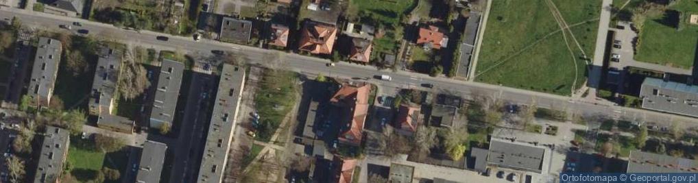 Zdjęcie satelitarne Słowackiego Juliusza ul.