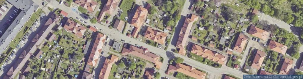 Zdjęcie satelitarne Słoniny Antoniego ul.