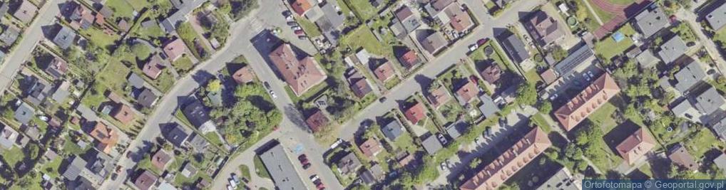 Zdjęcie satelitarne Słowackiego Juliusza ul.