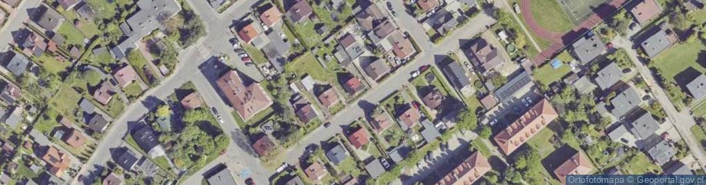 Zdjęcie satelitarne Słowackiego Juliusza ul.
