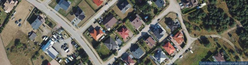 Zdjęcie satelitarne Słoneczna ul.