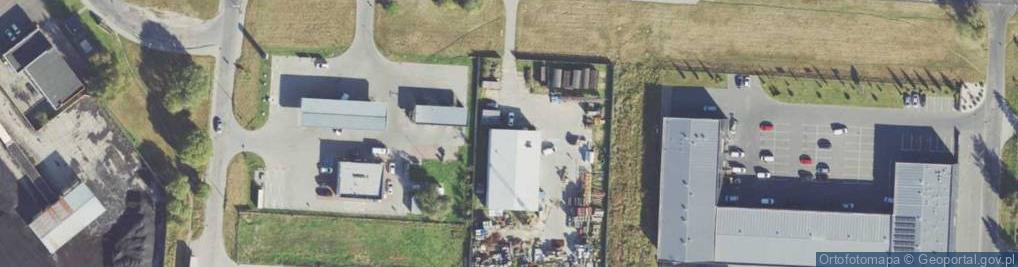 Zdjęcie satelitarne Słowiańska ul.