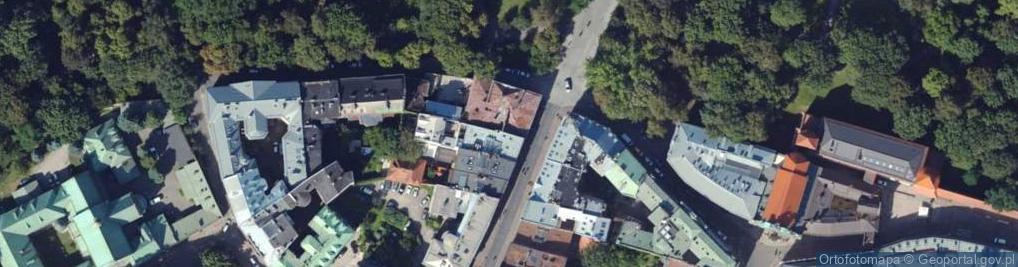 Zdjęcie satelitarne Sławkowska ul.