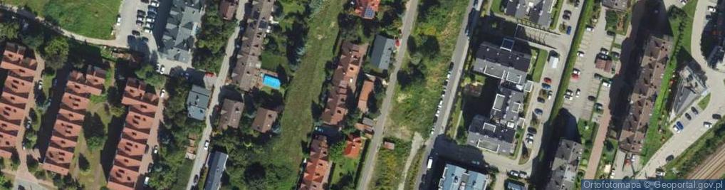 Zdjęcie satelitarne Słowicza ul.