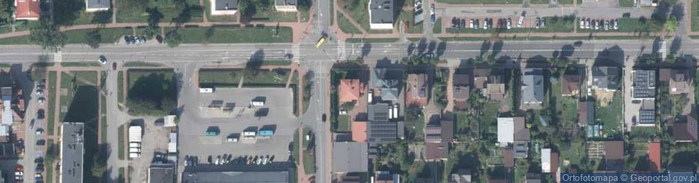 Zdjęcie satelitarne Słowackiego Juliusza ul.