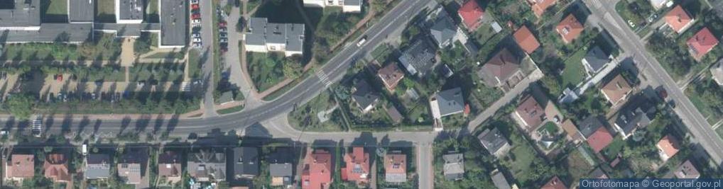 Zdjęcie satelitarne Słowackiego Juliusza ul.