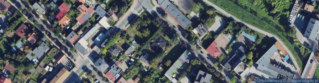 Zdjęcie satelitarne Słowackiego Juliusza ul.