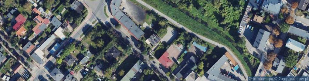 Zdjęcie satelitarne Słowackiego Juliusza ul.