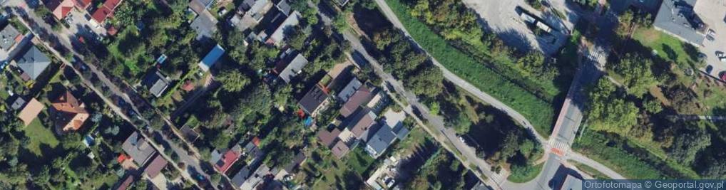 Zdjęcie satelitarne Słowackiego Juliusza ul.