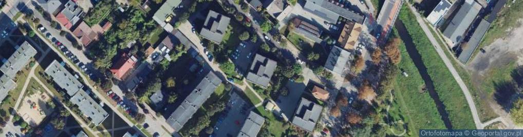 Zdjęcie satelitarne Słowackiego Juliusza ul.