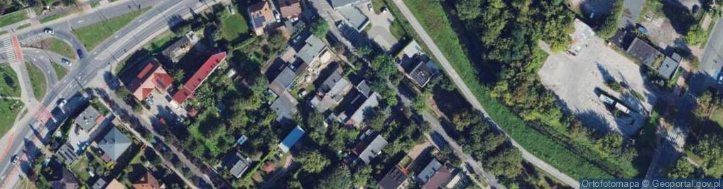 Zdjęcie satelitarne Słowackiego Juliusza ul.
