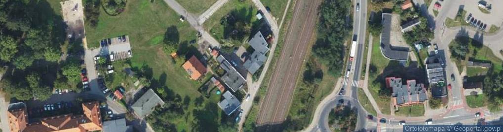 Zdjęcie satelitarne Śliska ul.