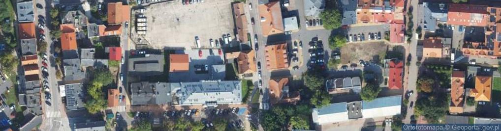 Zdjęcie satelitarne Słowiańska ul.