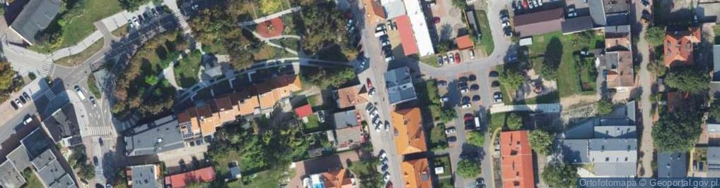 Zdjęcie satelitarne Słowiańska ul.