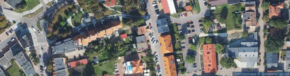 Zdjęcie satelitarne Słowiańska ul.