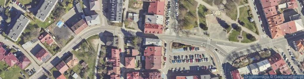 Zdjęcie satelitarne Słowackiego Juliusza ul.