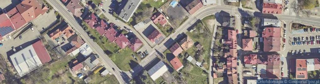 Zdjęcie satelitarne Słowackiego Juliusza ul.