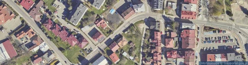 Zdjęcie satelitarne Słowackiego Juliusza ul.