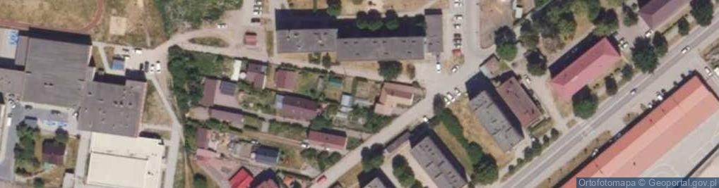 Zdjęcie satelitarne Śliska ul.