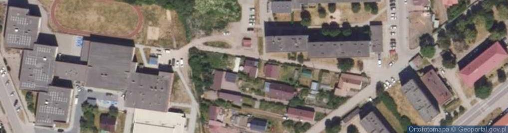Zdjęcie satelitarne Śliska ul.