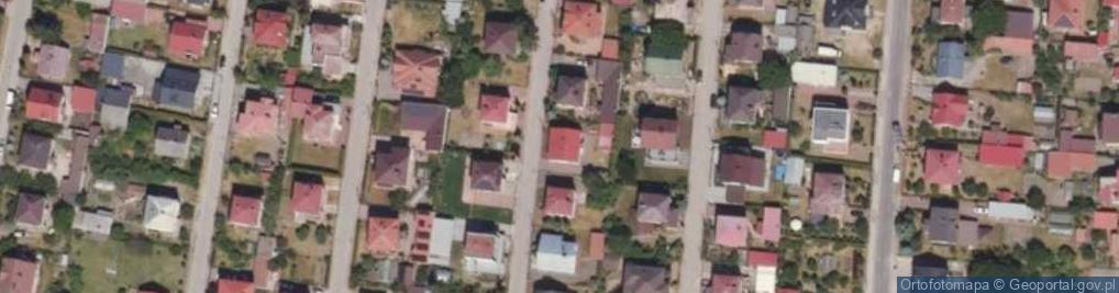 Zdjęcie satelitarne Słowackiego Juliusza ul.