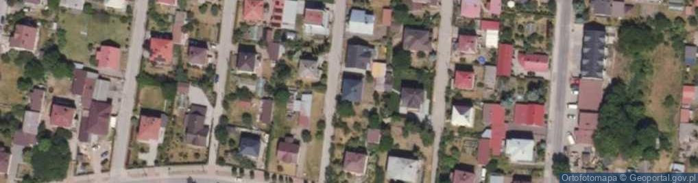 Zdjęcie satelitarne Słowackiego Juliusza ul.