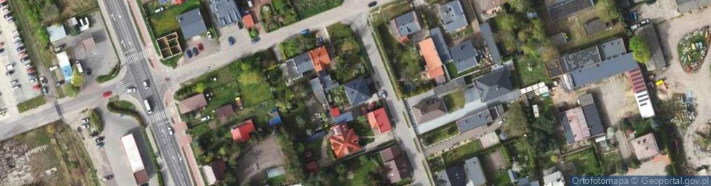 Zdjęcie satelitarne Słowackiego Juliusza ul.
