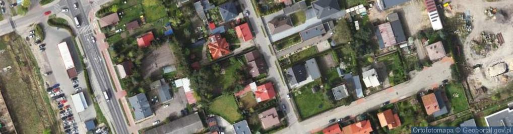 Zdjęcie satelitarne Słowackiego Juliusza ul.