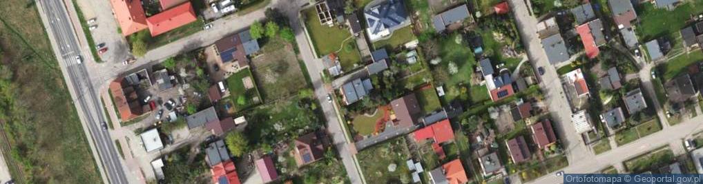 Zdjęcie satelitarne Słowackiego Juliusza ul.