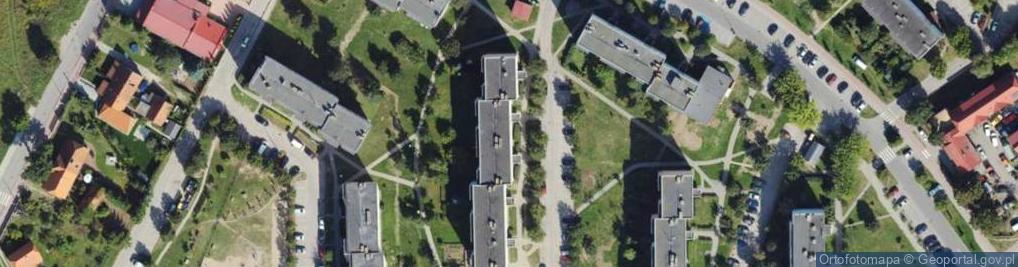 Zdjęcie satelitarne Słoneczna ul.