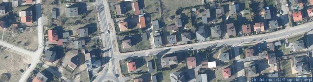 Zdjęcie satelitarne Słoneczna ul.