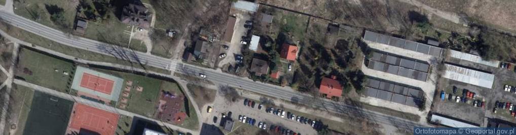 Zdjęcie satelitarne Służbowa ul.