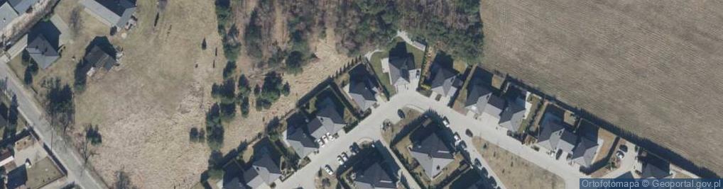 Zdjęcie satelitarne Słoneczne Wzgórza ul.