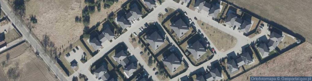 Zdjęcie satelitarne Słoneczne Wzgórza ul.