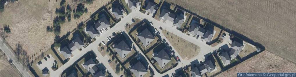 Zdjęcie satelitarne Słoneczne Wzgórza ul.