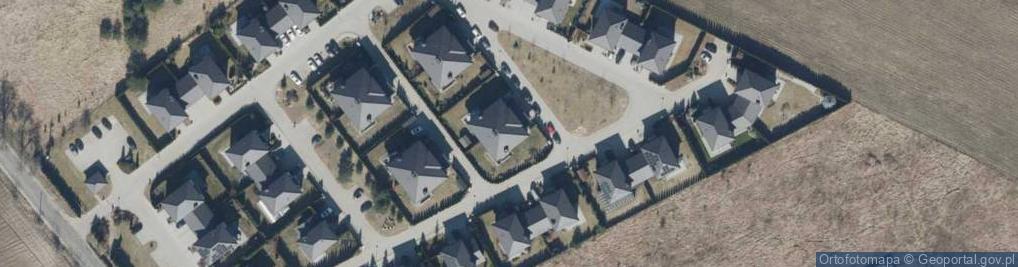 Zdjęcie satelitarne Słoneczne Wzgórza ul.