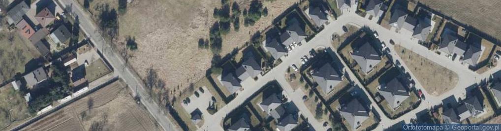 Zdjęcie satelitarne Słoneczne Wzgórza ul.