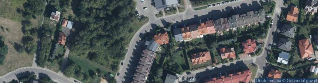 Zdjęcie satelitarne Sławin ul.