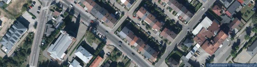 Zdjęcie satelitarne Słowackiego Juliusza ul.