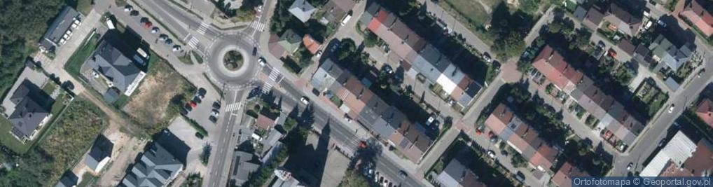 Zdjęcie satelitarne Słowackiego Juliusza ul.